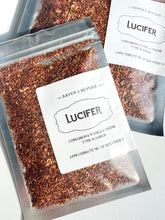 Load image into Gallery viewer, Lucifer - cinnamon and vanilla creme rooibos loose leaf tea

