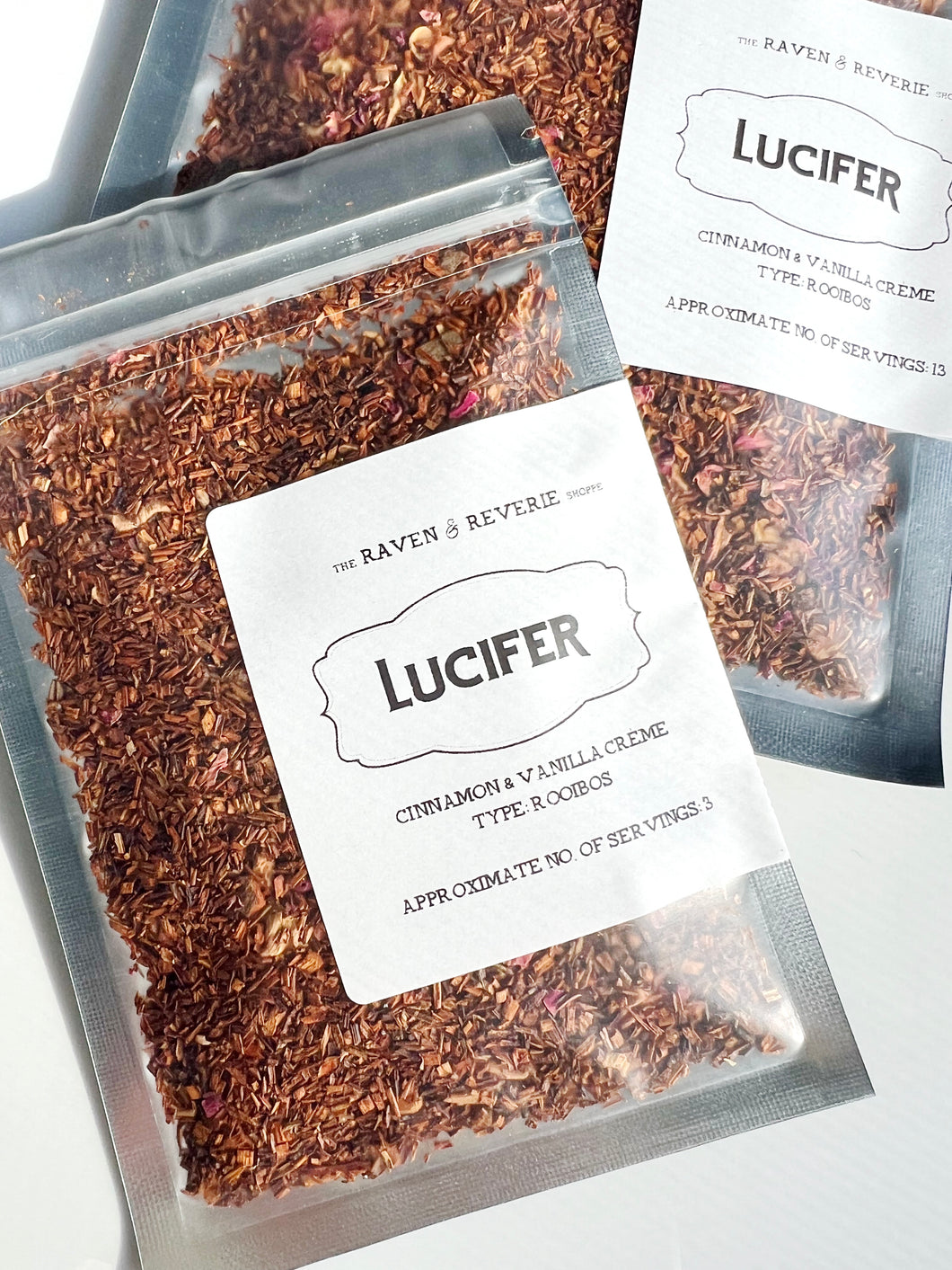 Lucifer - cinnamon and vanilla creme rooibos loose leaf tea