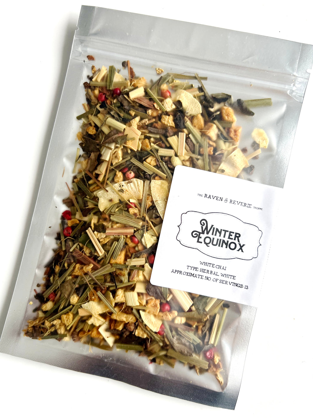 Winter Equinox - white chai herbal loose leaf tea