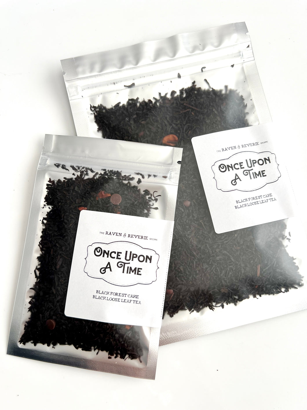 Once Upon A Time - Black Forest cake black loose leaf tea