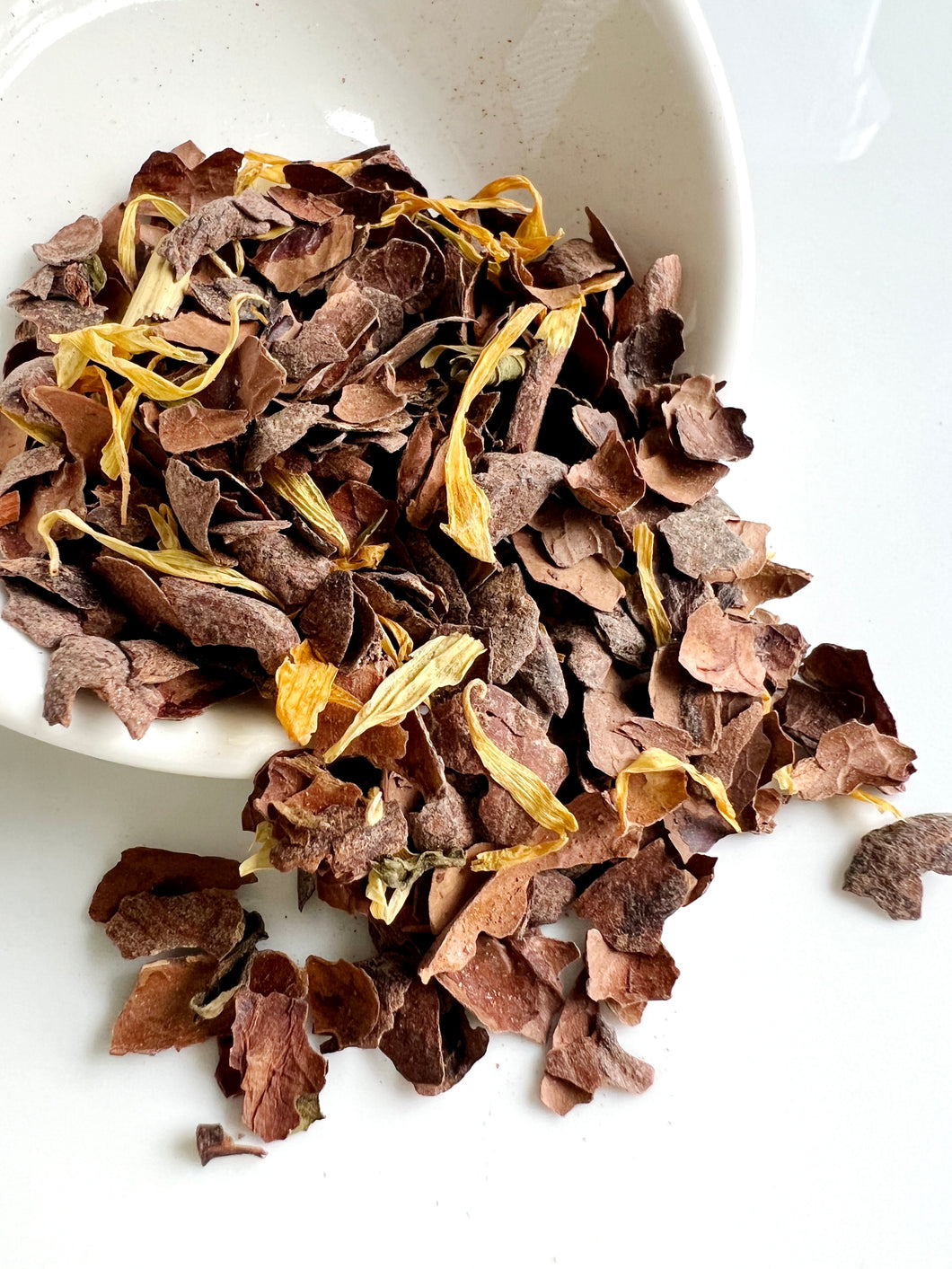 Cara Mia - cacao honey-bush vanilla herbal loose leaf tea