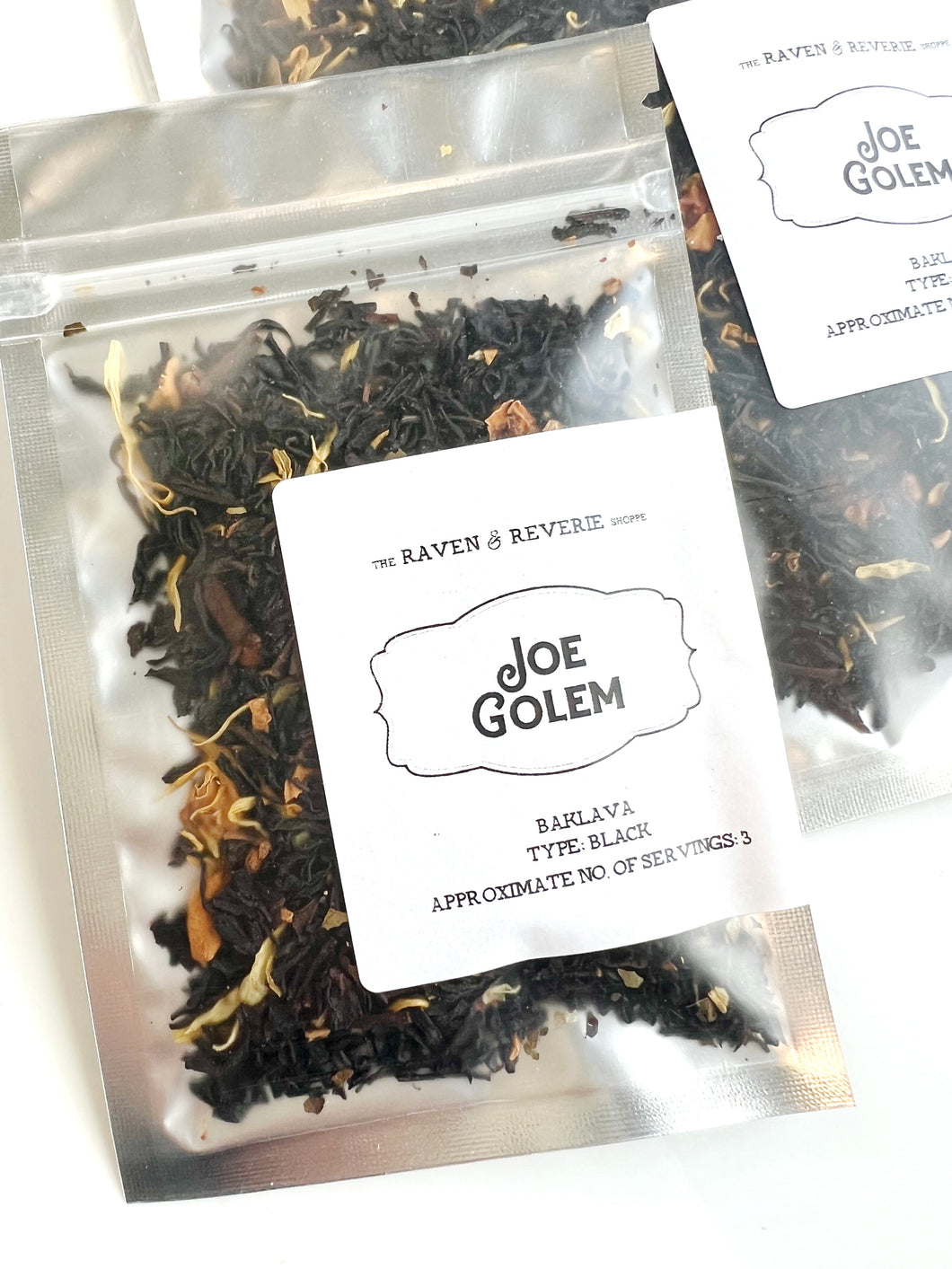 Joe Golem - baklava dessert black loose leaf tea blend