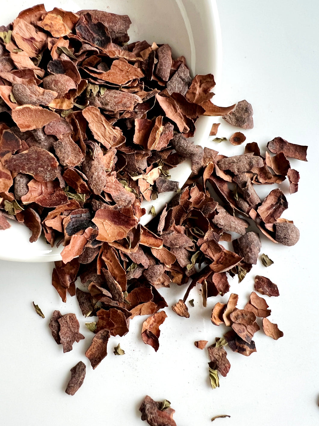Mon Cher - cacao peppermint herbal loose leaf tea
