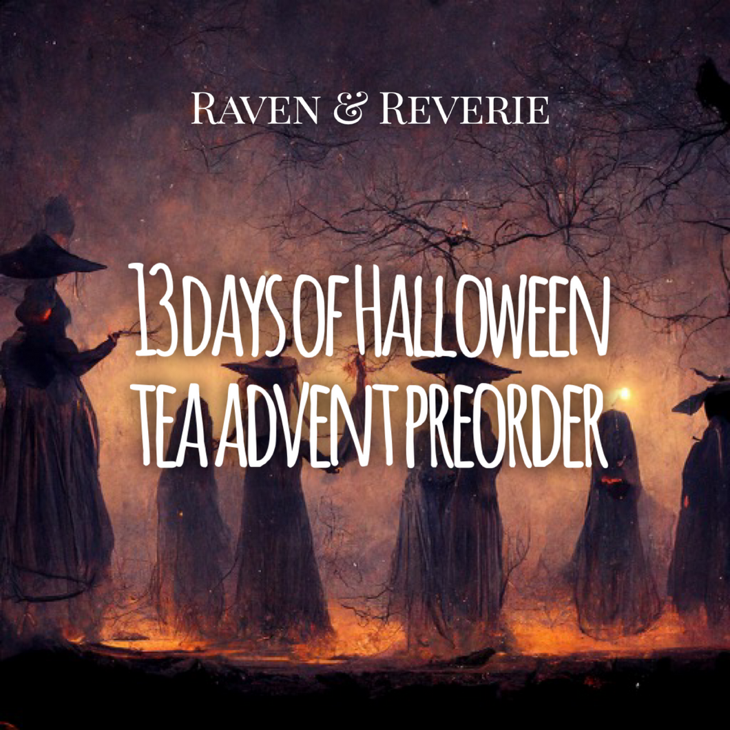 13 Days of Halloween tea advent PREORDER