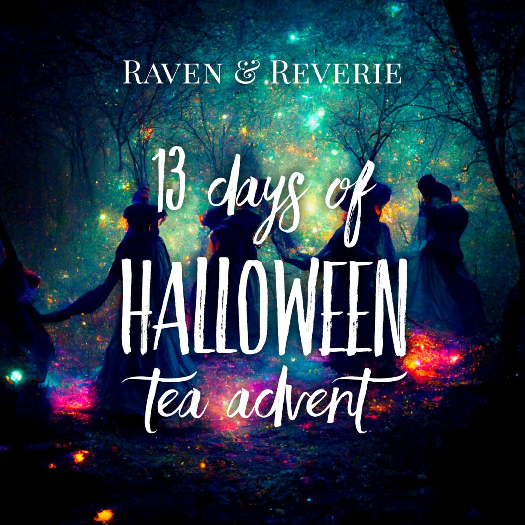 13 Days of Halloween tea advent