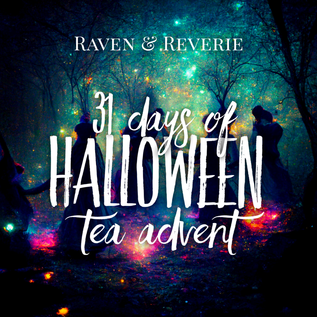 31 Days of Halloween tea advent