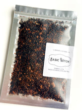 Load image into Gallery viewer, Basic Witch - pumpkin latte black and rooibos loose leaf tea
