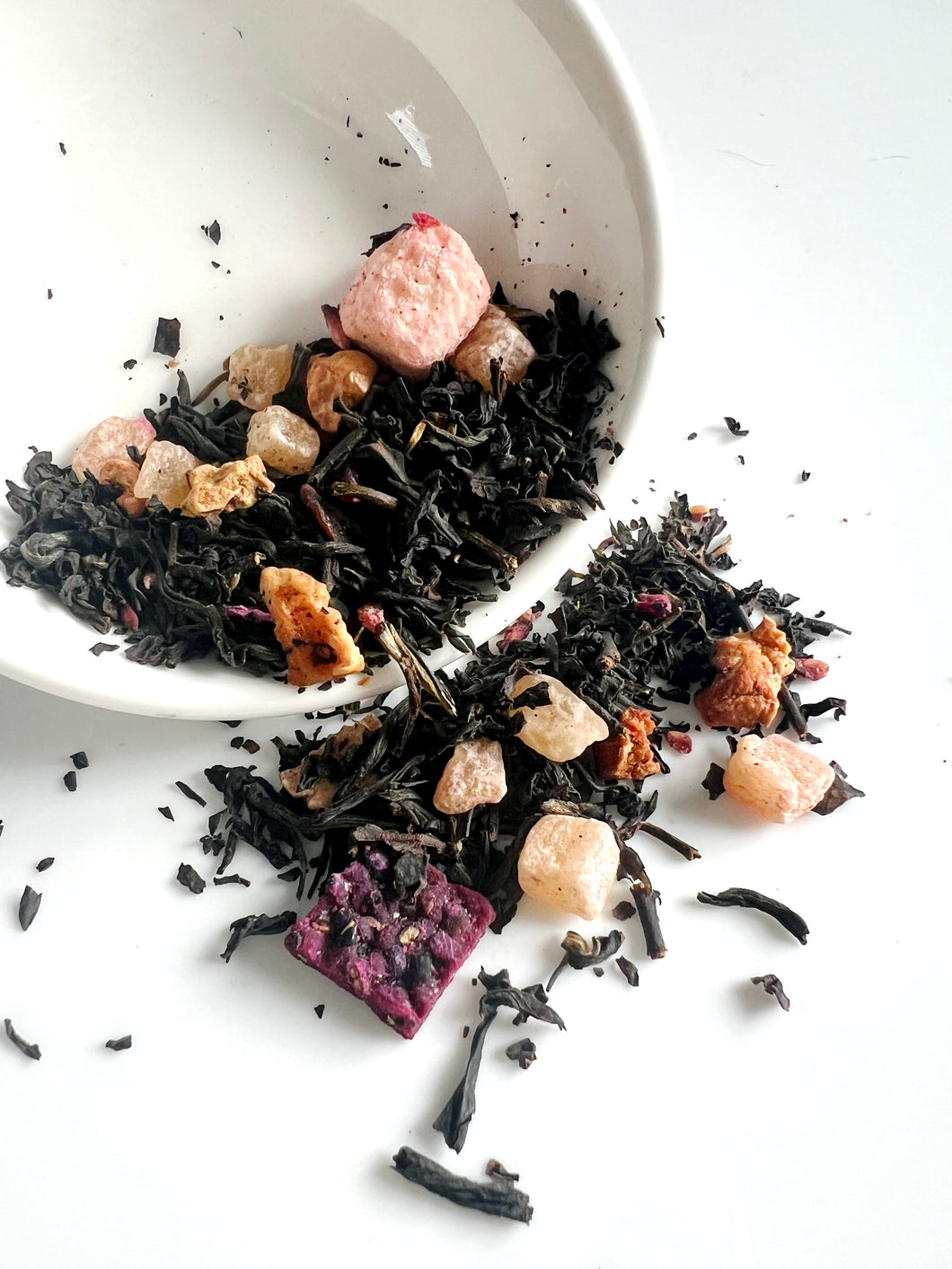 Carnival Row - cotton candy black loose leaf tea