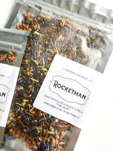 Load image into Gallery viewer, Rocketman - dark chocolate &amp; French vanilla green loose leaf tea
