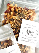 Load image into Gallery viewer, Break Free - tropical dragonfruit infusion herbal loose leaf tea
