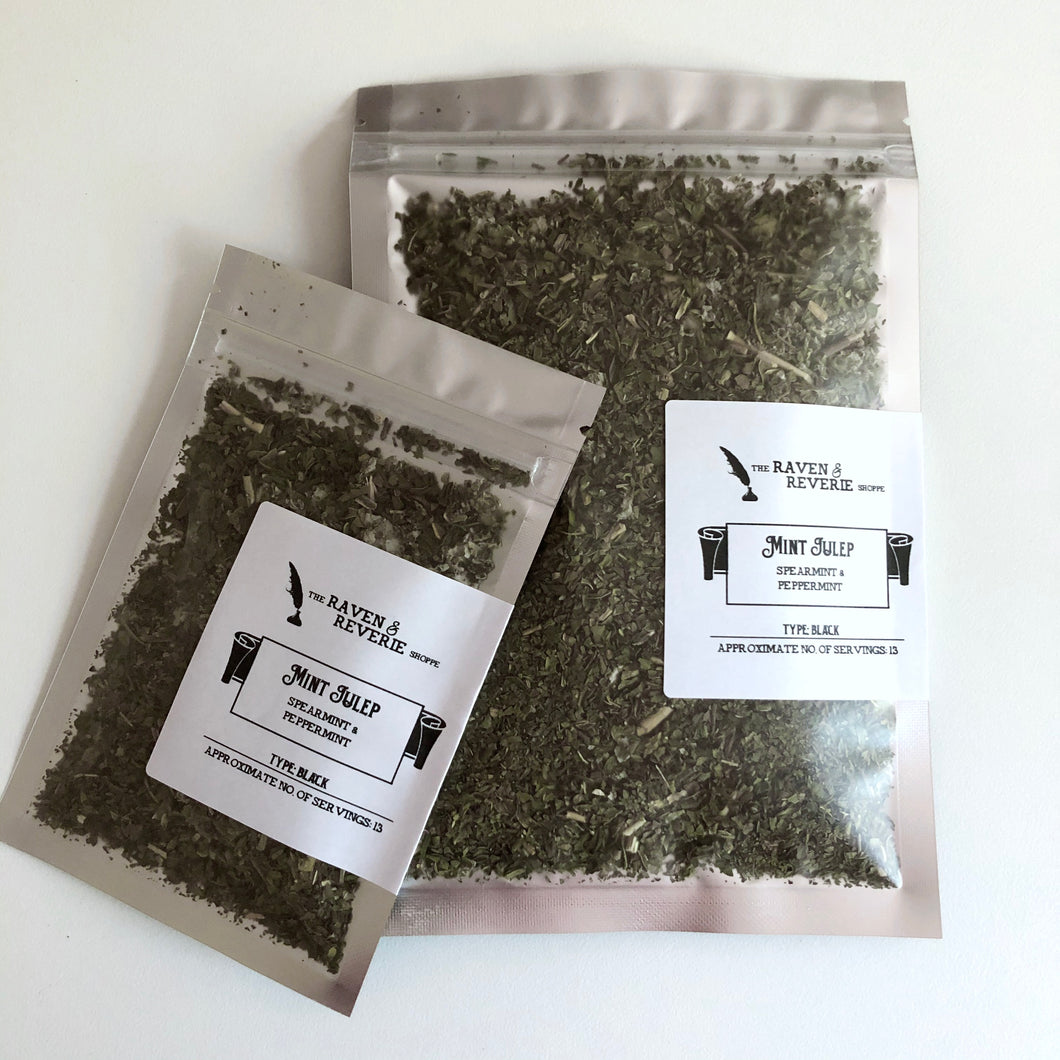 Mint Julep - spearmint & peppermint herbal tea blend