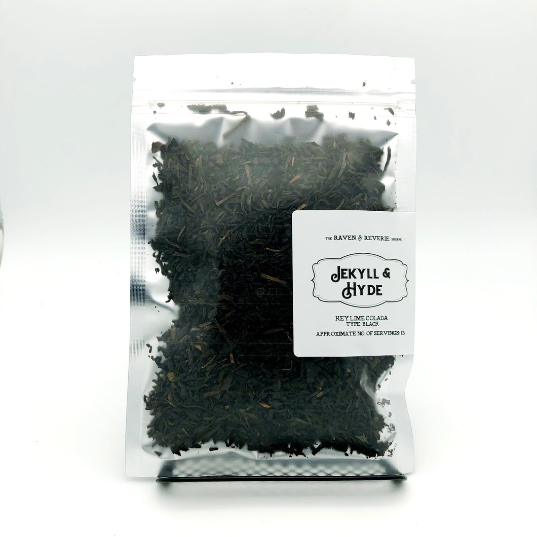 Jekyll & Hyde - lime colada black tea blend