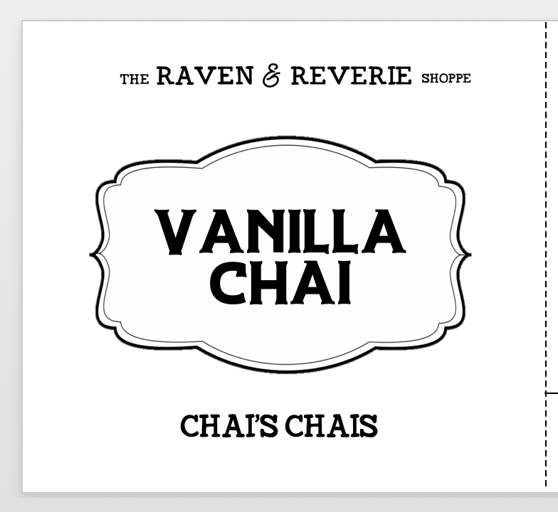 Chai's Chais - vanilla chai rooibos & black tea custom loose leaf tea blend made to order