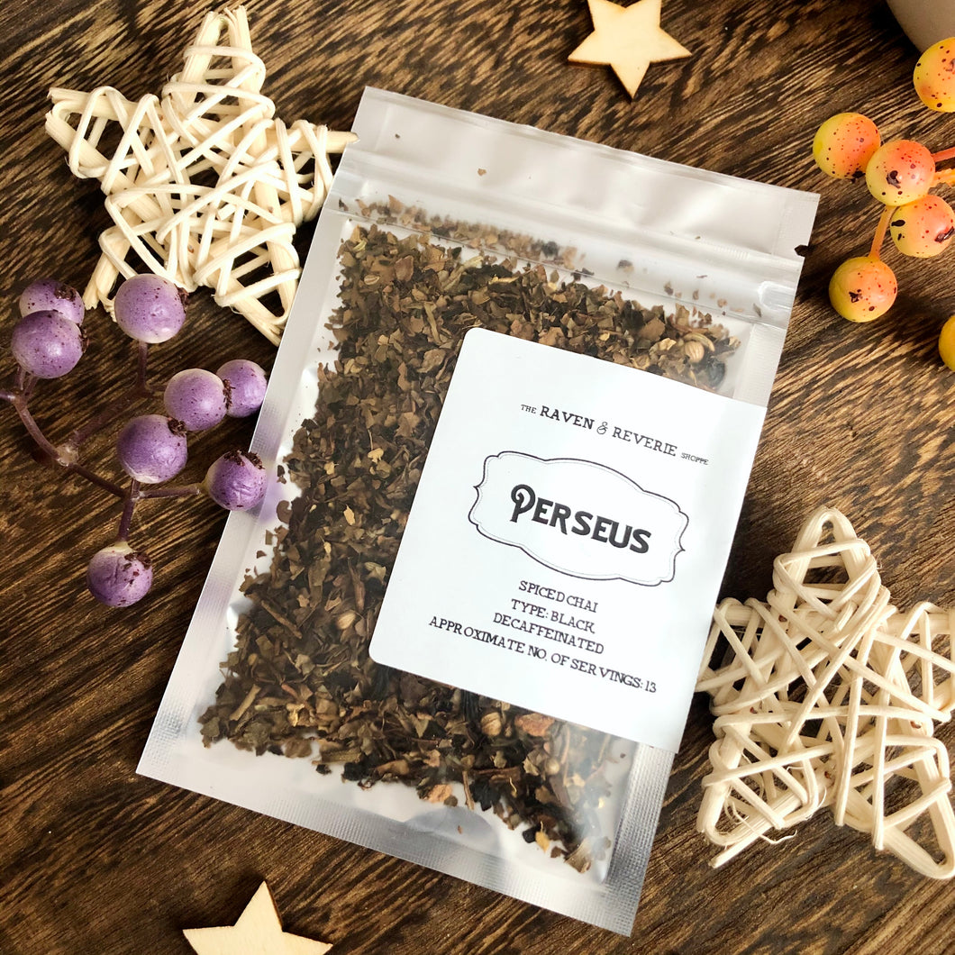 Perseus - spiced chai decaf black tea