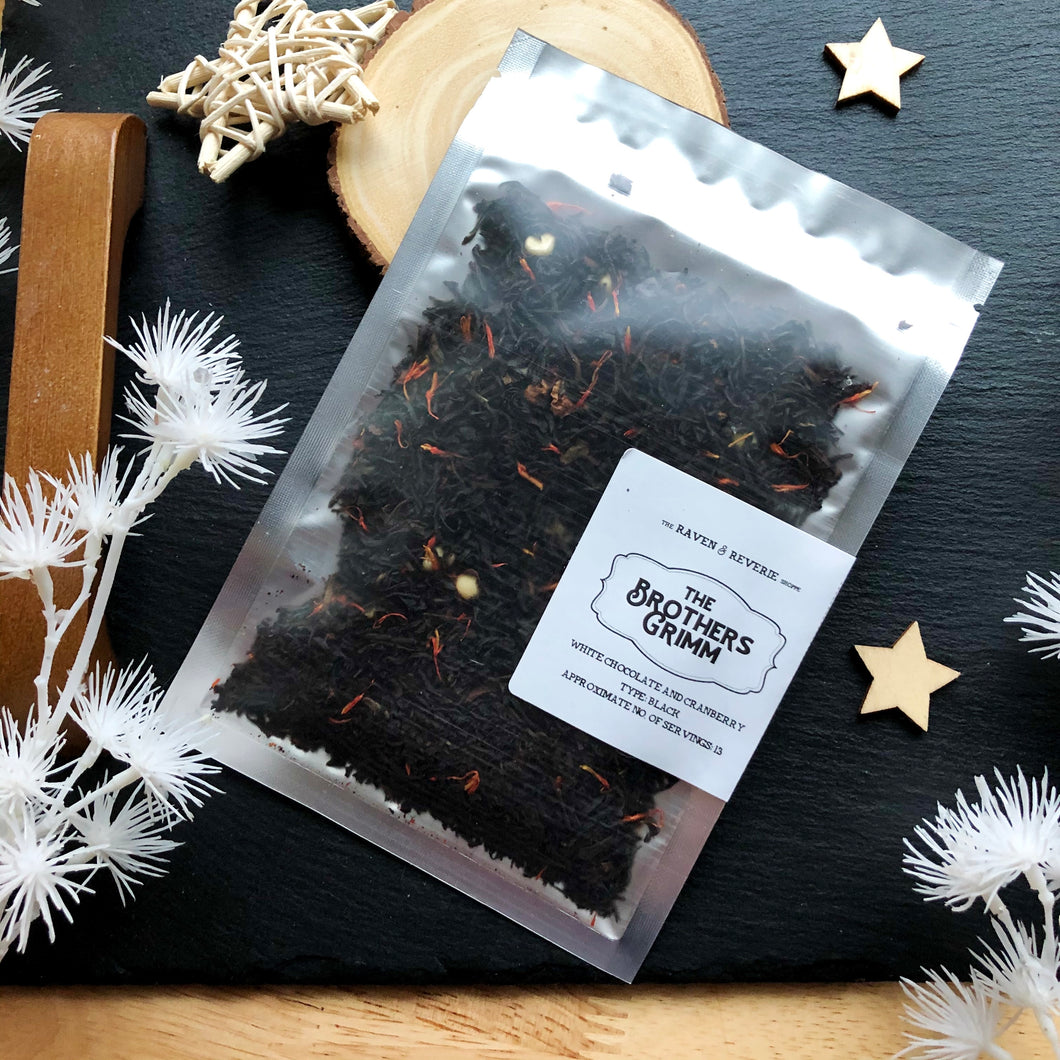 The Brothers Grimm - cranberry & white chocolate black tea blend