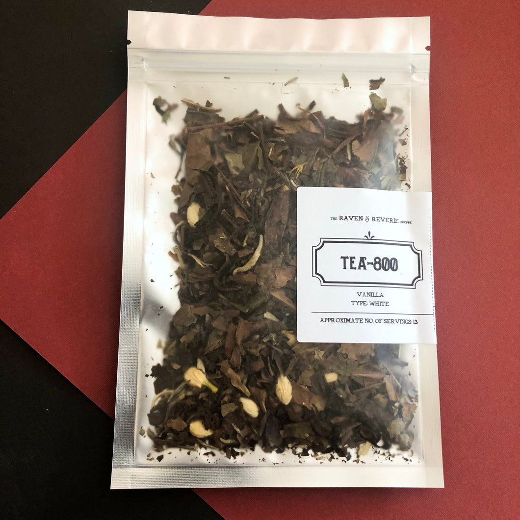 Tea-800 - vanilla white tea blend