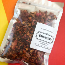 Load image into Gallery viewer, Bangarang! Tea Pouch - very berry punch herbal blend
