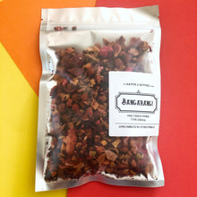 Load image into Gallery viewer, Bangarang! Tea Pouch - very berry punch herbal blend
