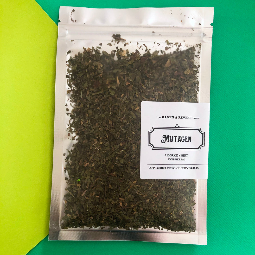 Mutagen - licorice and mint herbal blend