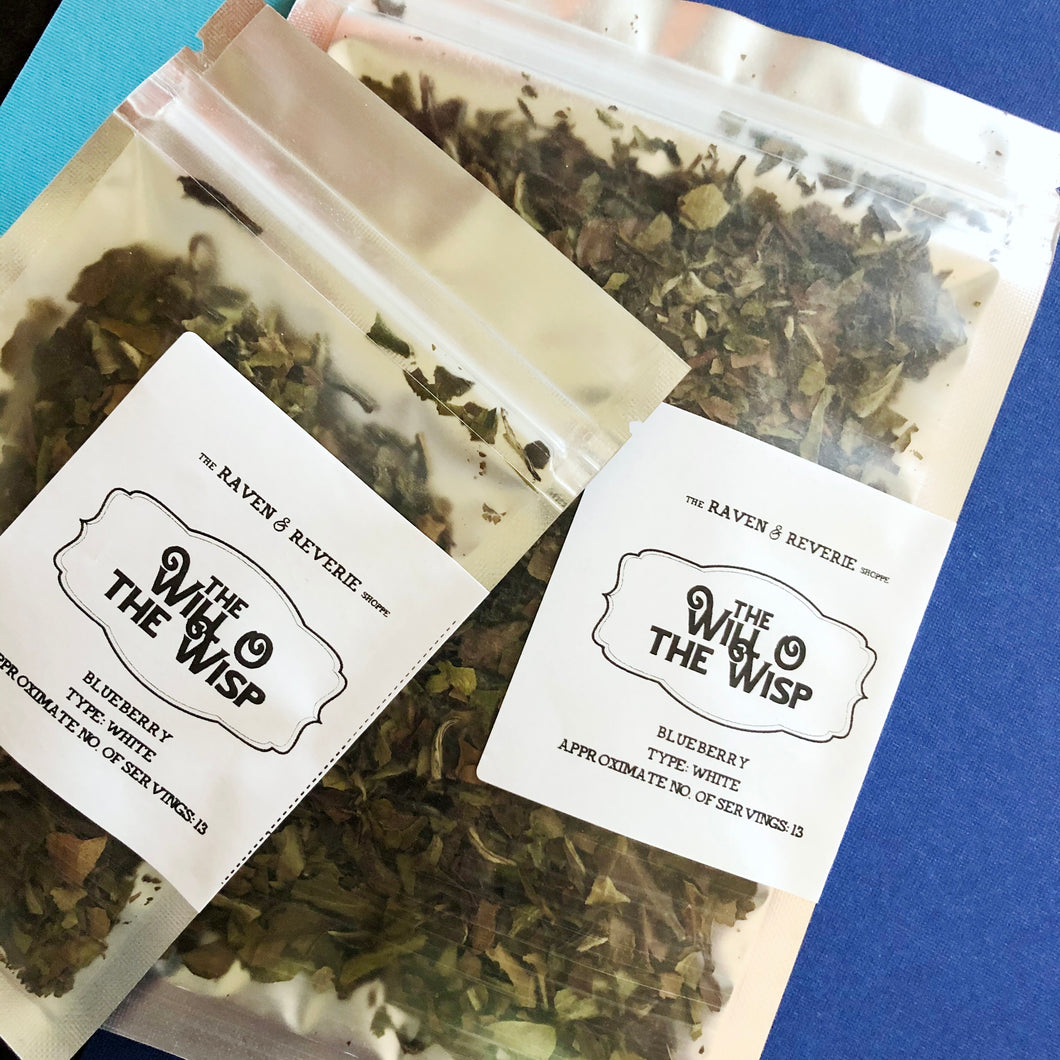 The Will-O-the-Wisp - blueberry white tea blend