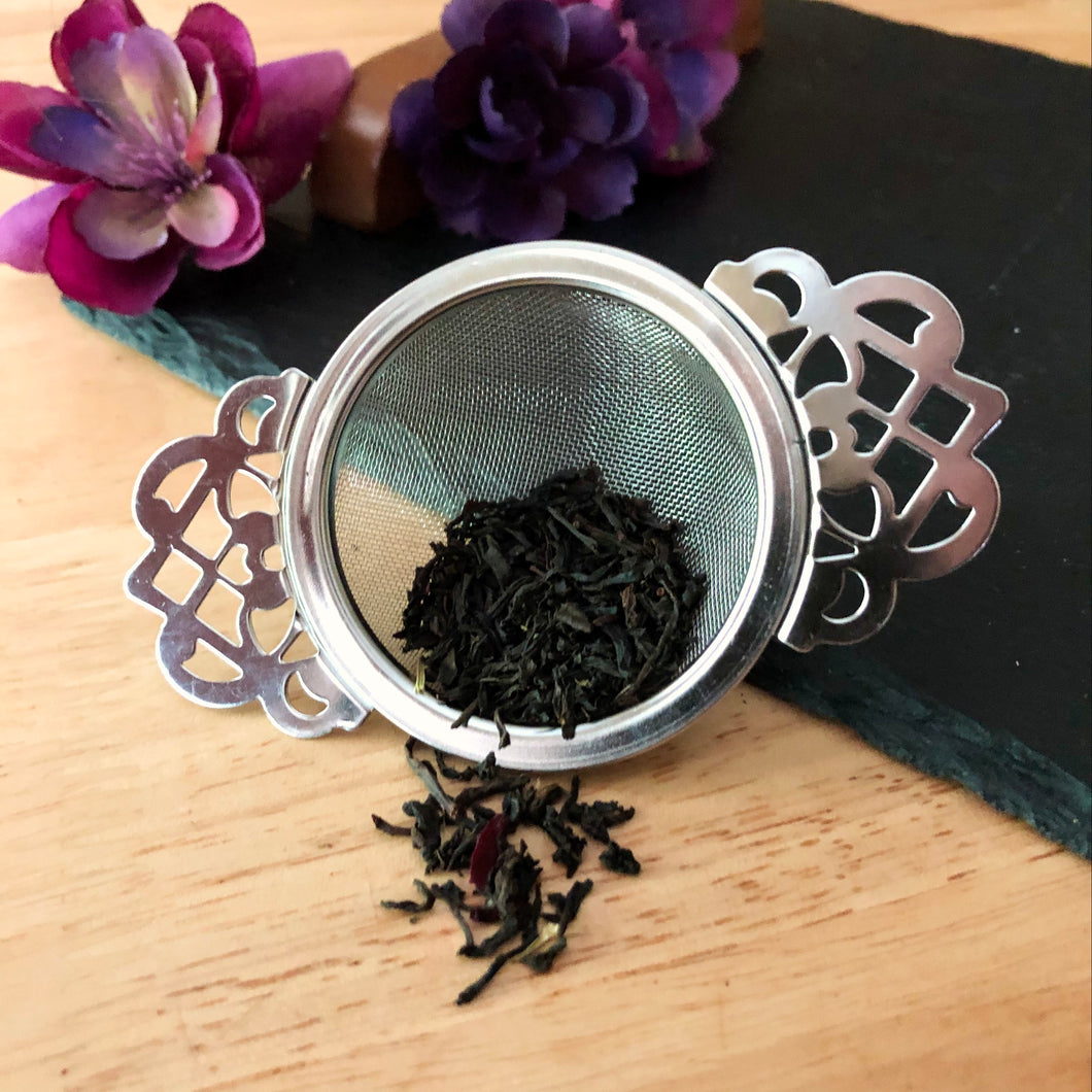 the Tea From the Black Lagoon - gooseberry black loose leaf tea